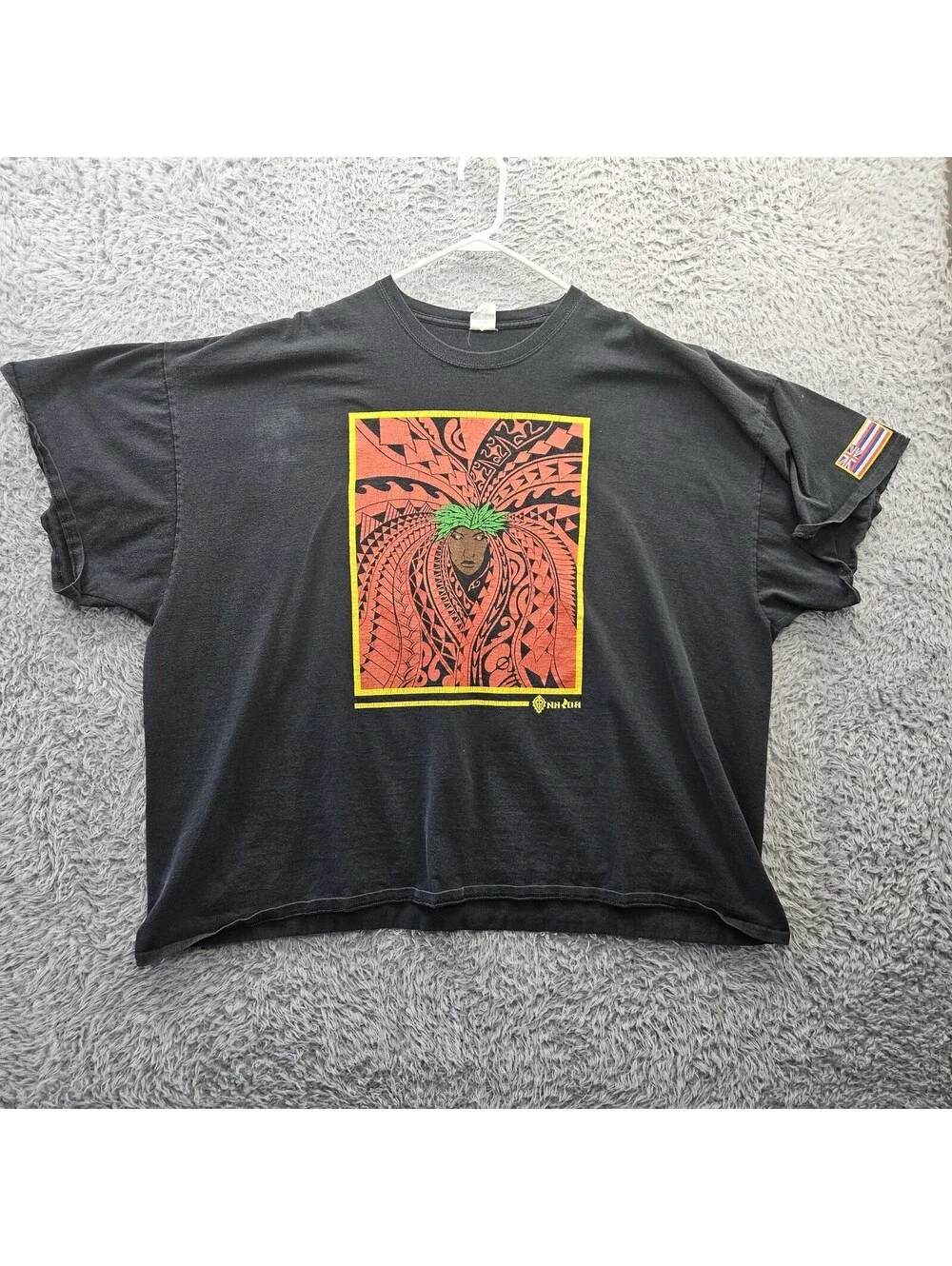 Na Koa Hawaii Warrior Graphic T Shirt 5XL Port & Company Essential Tee *Spot